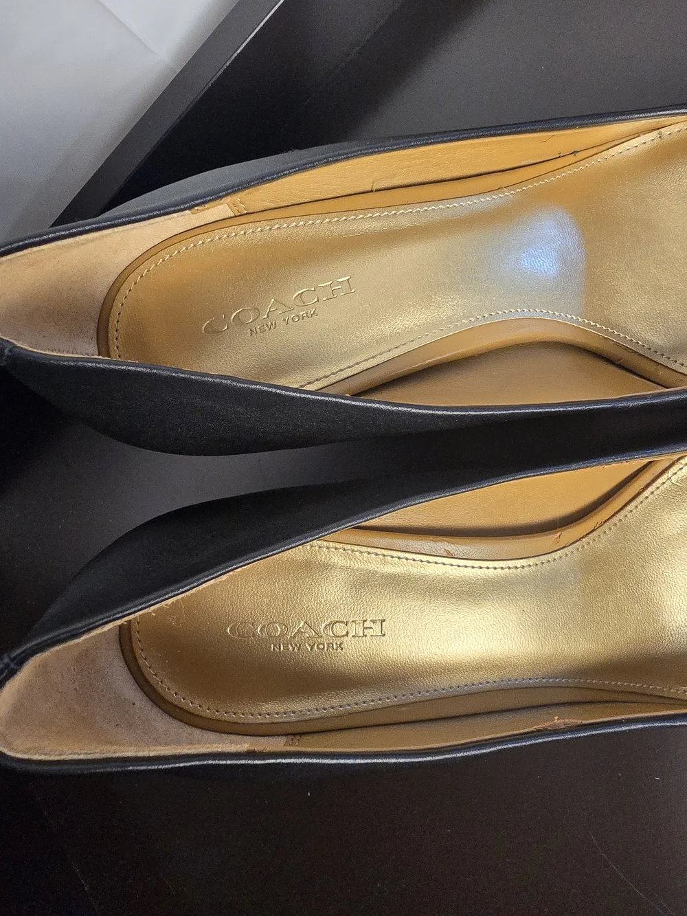 Coach Zan Leather Pumps With Box Size 8.5